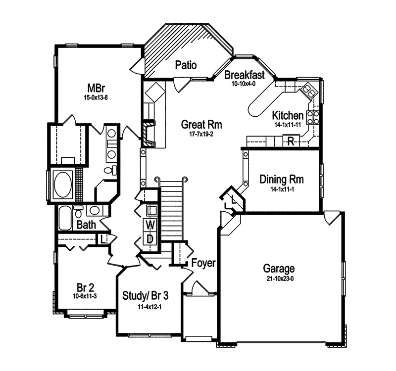 Tundra Arts And Crafts Home Plan 057D0031 House Plans