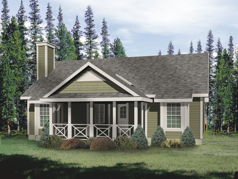 Hickory Lane Country Cabin Home Plan 058d 0011 House Plans And More