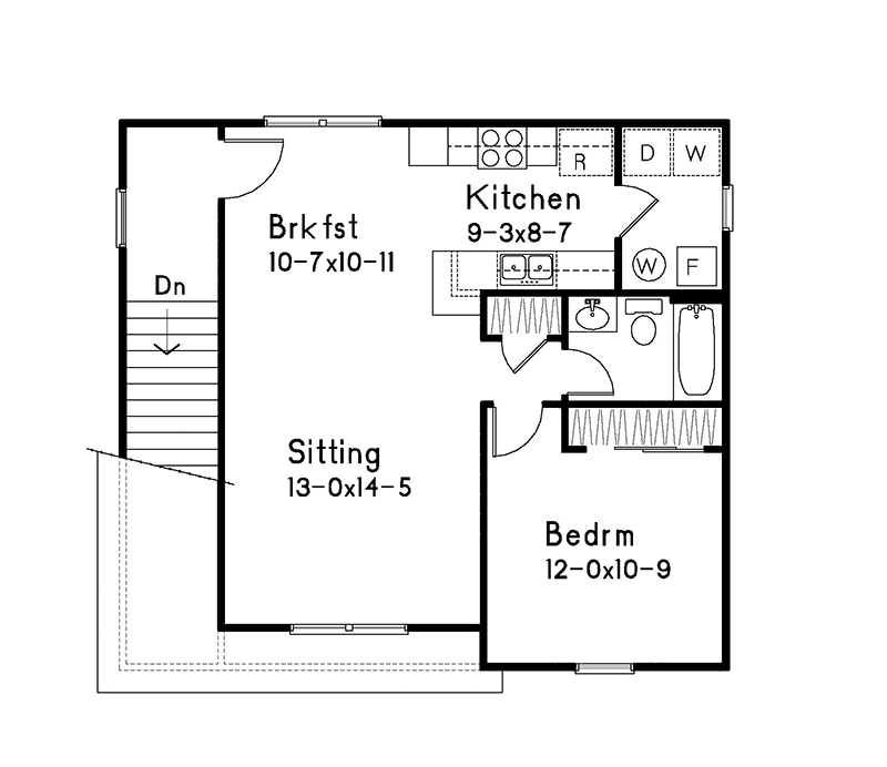 Alec Two Car Apartment Garage Plan 058d 0146 House Plans And More
