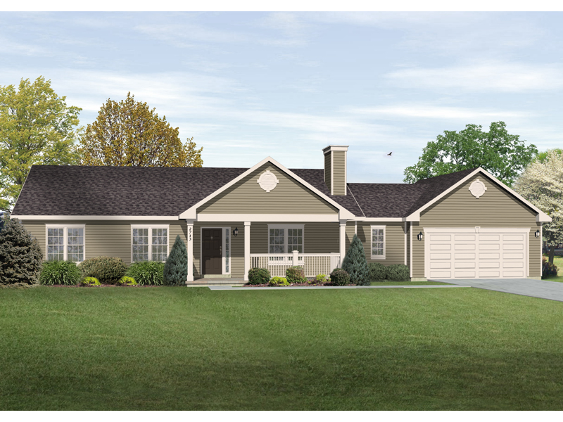 Wilton Ranch Home Plan 058D-0175 | House Plans and More