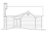 Rustic House Plan Rear Elevation - Mill River Cottage Home 058D-0195 - Shop House Plans and More