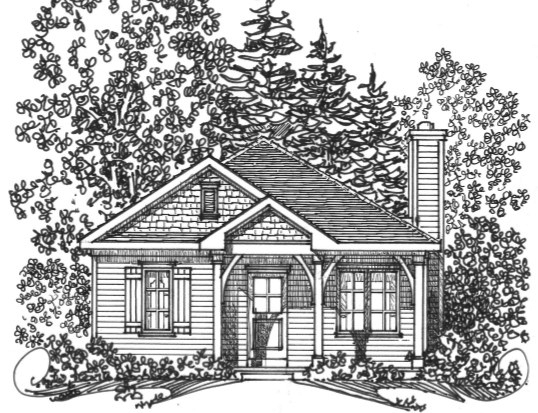 Everett Creek Country Cottage Plan 058D-0198 - Search House Plans and More