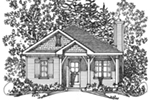 Ranch House Plan Front Image of House - Everett Creek Country Cottage 058D-0198 - Search House Plans and More