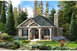 Arts & Crafts House Plan Front of House 058D-0198