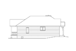 Ranch House Plan Left Elevation - Everett Creek Country Cottage 058D-0198 - Search House Plans and More