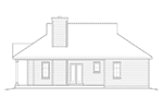 Cabin & Cottage House Plan Right Elevation - Harlow Creek Country Cottage 058D-0199 - Search House Plans and More