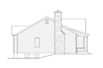 Arts & Crafts House Plan Left Elevation - Deer Lake Rustic Cottage Home 058D-0200 - Search House Plans and More