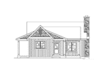 Shingle House Plan Front Elevation - Kemp Woods Country Home 058D-0204 - Search House Plans and More