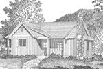Shingle House Plan Front Image of House - Kemp Woods Country Home 058D-0204 - Search House Plans and More