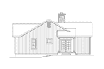 Shingle House Plan Left Elevation - Kemp Woods Country Home 058D-0204 - Search House Plans and More