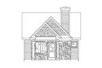 Ranch House Plan Front Elevation - Peal Hollow Country Cabin 058D-0210 - Shop House Plans and More