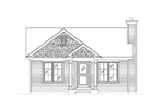 Cabin & Cottage House Plan Front Elevation - 058D-0211 - Shop House Plans and More