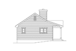 Country House Plan Left Elevation - 058D-0212 - Shop House Plans and More