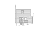 Bungalow House Plan Rear Elevation - 058D-0214 - Shop House Plans and More