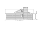 Lake House Plan Left Elevation - 058D-0216 - Shop House Plans and More