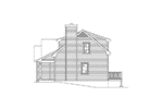 Arts & Crafts House Plan Right Elevation - 058D-0217 - Shop House Plans and More