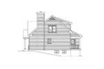 Vacation House Plan Right Elevation - 058D-0218 - Shop House Plans and More