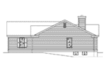 Traditional House Plan Right Elevation - 058D-0219 - Shop House Plans and More