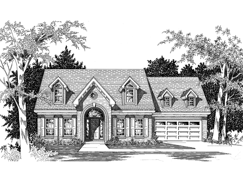 Luster Place Traditional Home Plan 060D-0027 - Shop House Plans and More