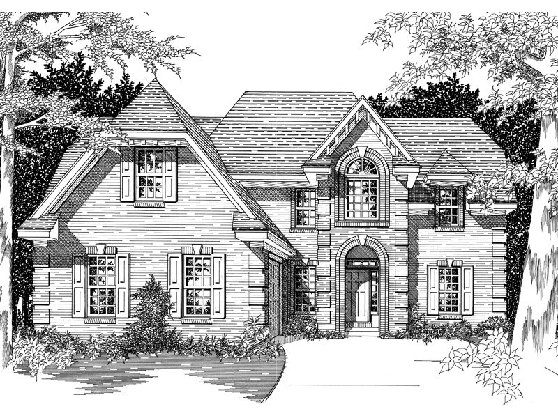 Loretta Creek Traditional Home Plan 060D-0052 - Shop House Plans and More