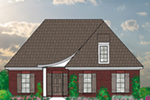 Ranch House Plan Front of Home - 060D-0168 - Shop House Plans and More