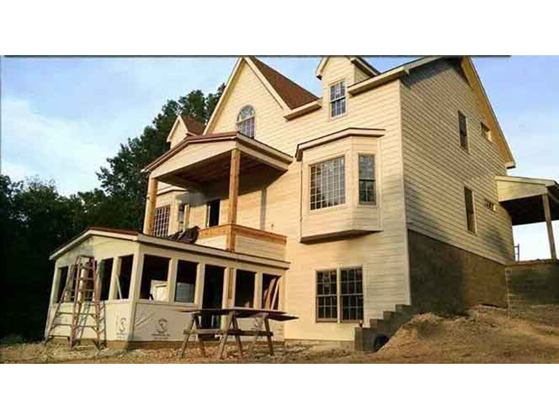 Waterfront House Plan Rear Photo 04 - 060D-0529 - Shop House Plans and More