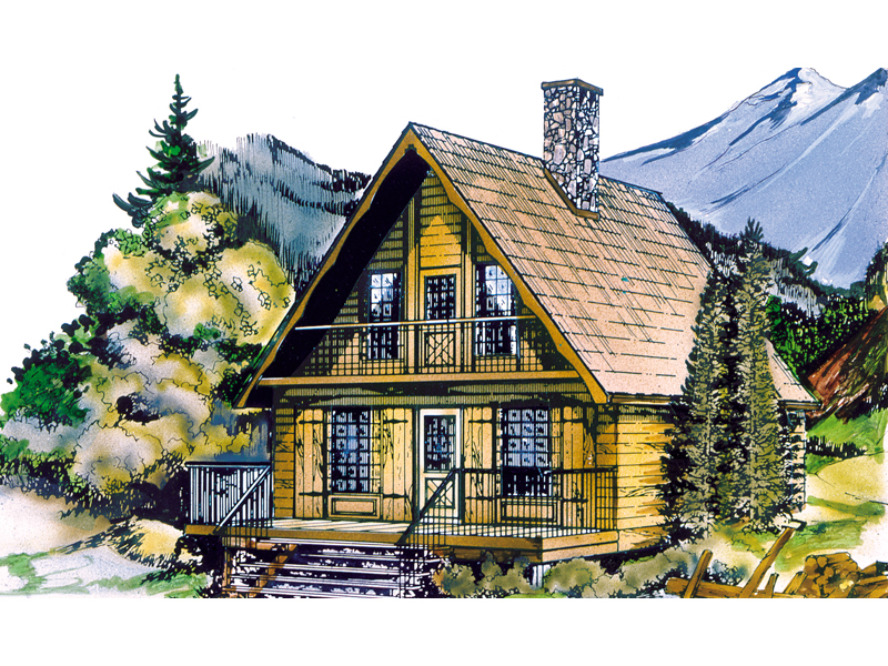 Mountain Cottage House Plan Mountain Cabin House Plan