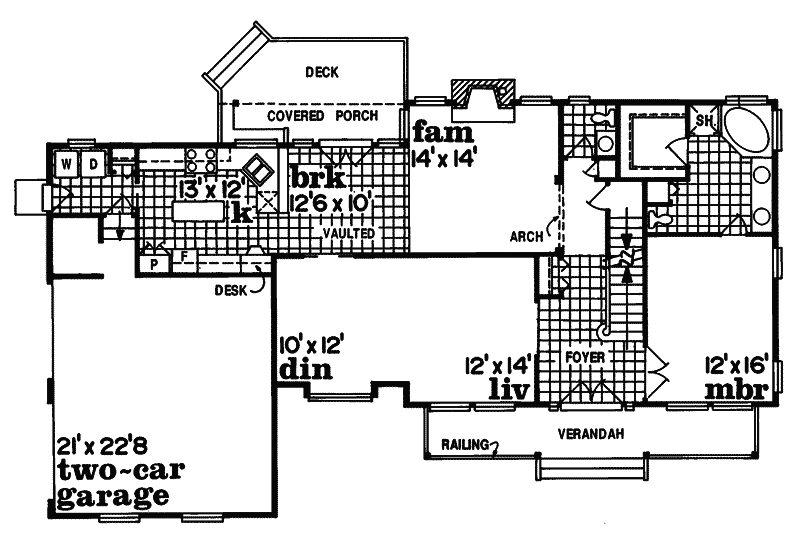 Jubilee Country Southern Home Plan 062D-0304 - Search House Plans and More