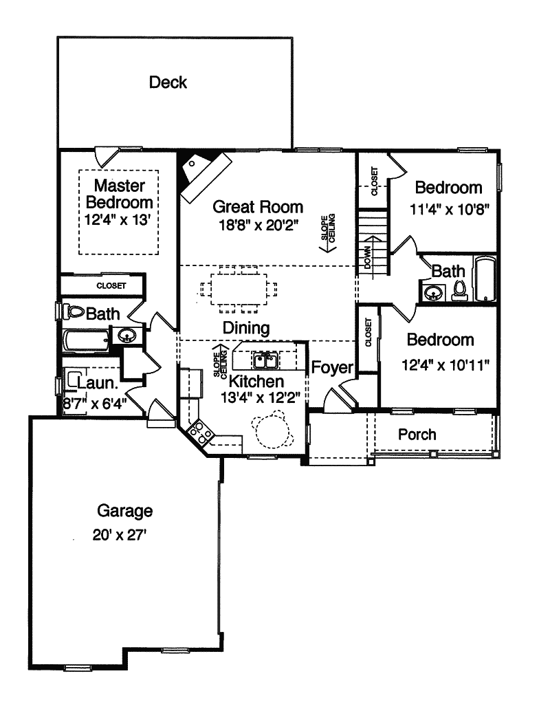 Bozeman Arts And Crafts Home Plan 065D-0062 | House Plans and More