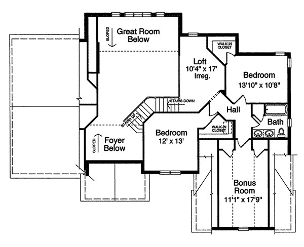 Elanco Traditional Home Plan 065D-0104 | House Plans and More