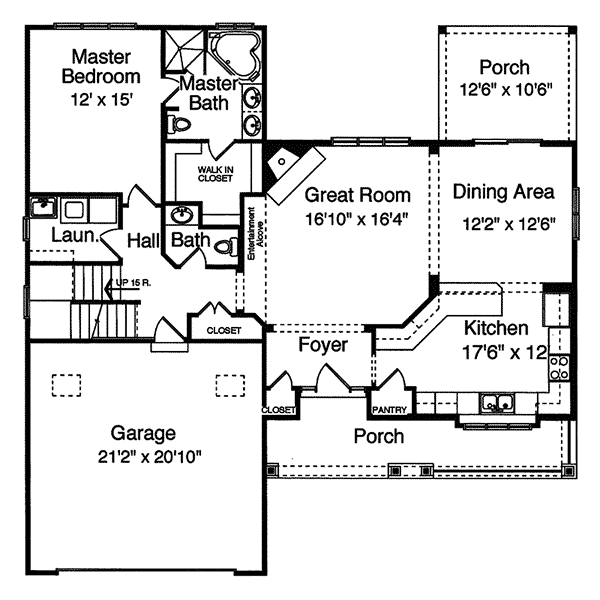 Maldon Craftsman Home Plan 065D-0108 | House Plans and More