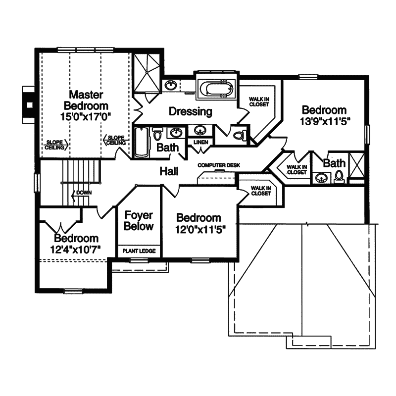 Mercer Mill Traditional Home Plan 065D0124 House Plans