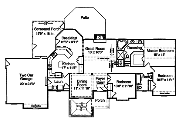 Shaina Craftsman Home Plan 065D-0130 | House Plans and More