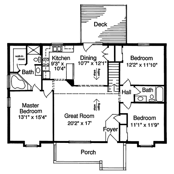 Corby Country Ranch Home Plan 065d-0212 