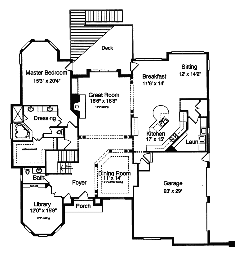 Emerald Heights European Home Plan 065D-0230 | House Plans and More