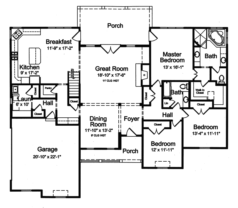 Saxony Ridge Country Home Plan 065D-0290 - Shop House Plans and More