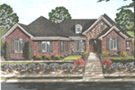 Traditional House Plan Front of House 065D-0382