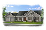 Traditional House Plan Front of House 065D-0399