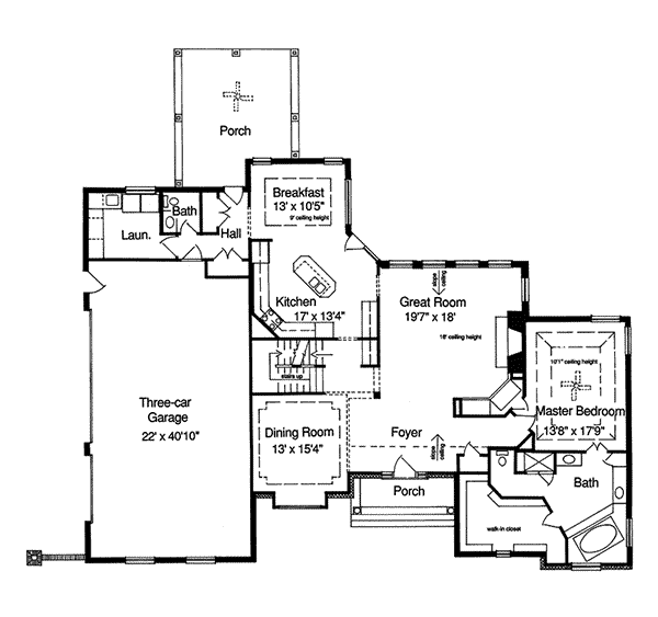 Oldenburg Luxury Home Plan 065S-0028 | House Plans and More