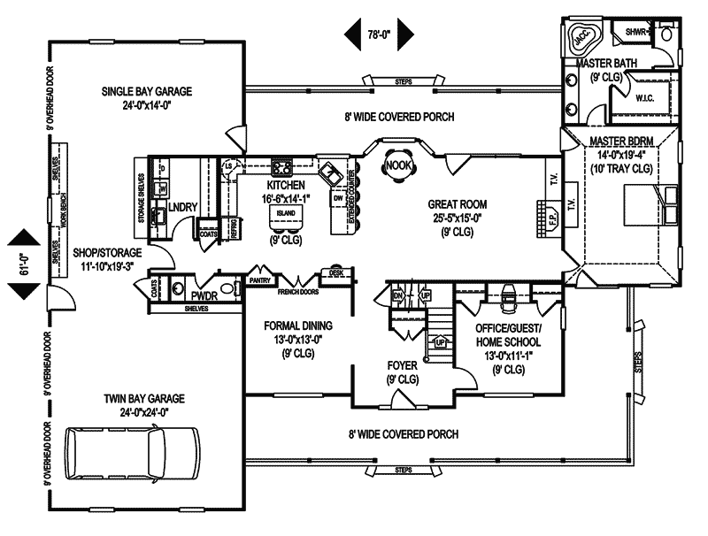 Saratoga Spring Country Home Plan 067D-0042 - Shop House Plans and More