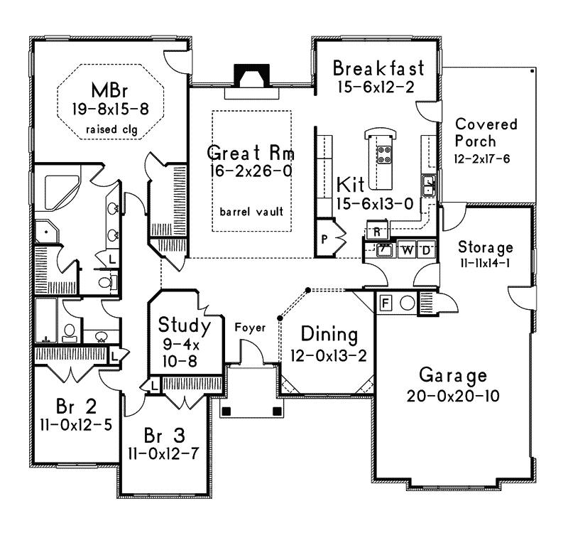 Rosebriar European Home Plan 068D-0001 - Shop House Plans and More