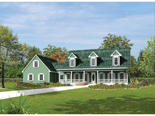 Berryridge Cape Cod Style Home Plan 068d 0012 House Plans And More