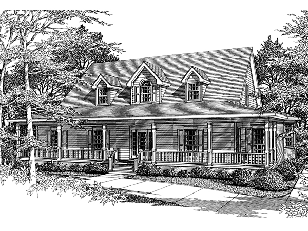 Burt Hill Plantation Home Plan 069D-0026 | House Plans and ...