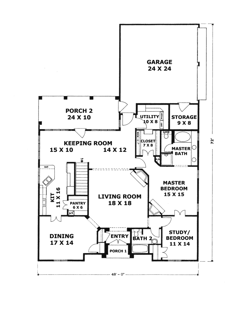 Louisbourg European Home Plan 069d-0075 - Shop House Plans And More