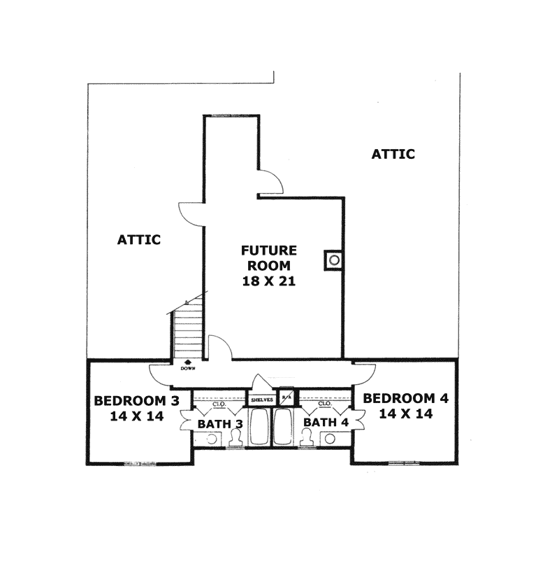 Louisbourg European Home Plan 069D-0075 - Shop House Plans and More