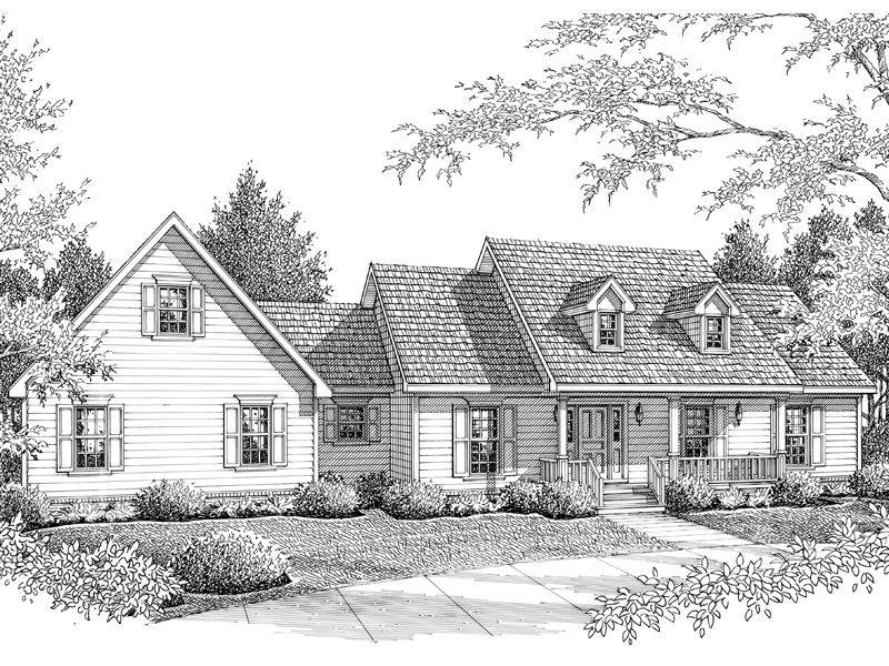 Turquoise Hill Country Home Plan 069D-0103 - Shop House Plans and More