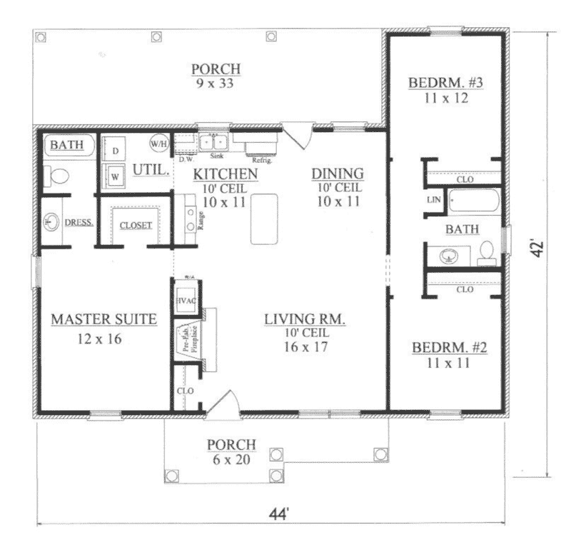 Chase Ranch Home Plan 069D-0114 - Search House Plans and More