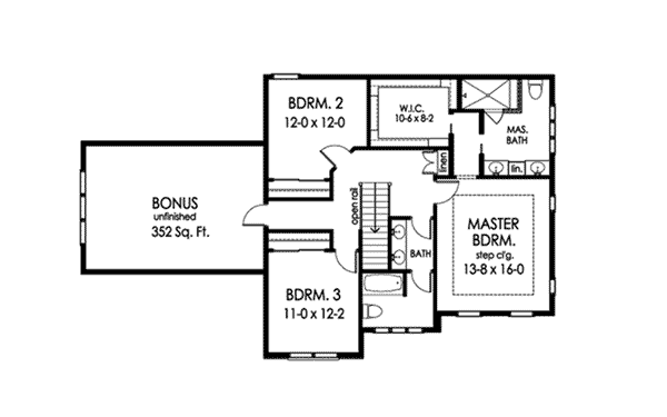 Farrell Creek Traditional Home Plan 070D0751 House