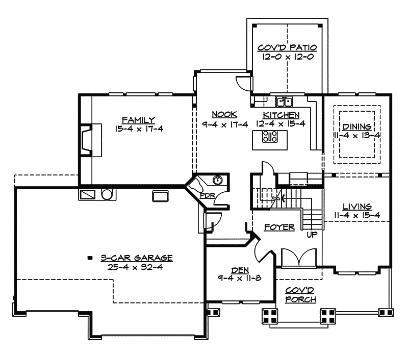 Gadwell Way Craftsman Home Plan 071D-0001 - Search House Plans and More