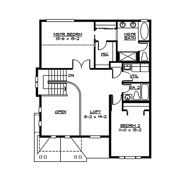 Moonrise Lake Traditional Home Plan 071D-0025 - Shop House Plans and More